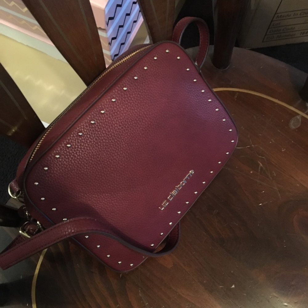 New burgundy Purse